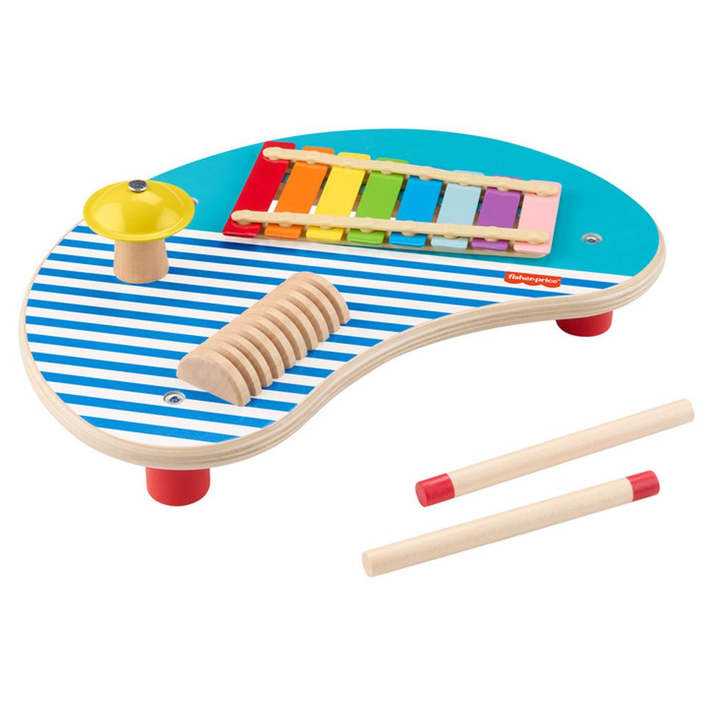 Fisher-Price 3-In-1 Wooden Musical Table