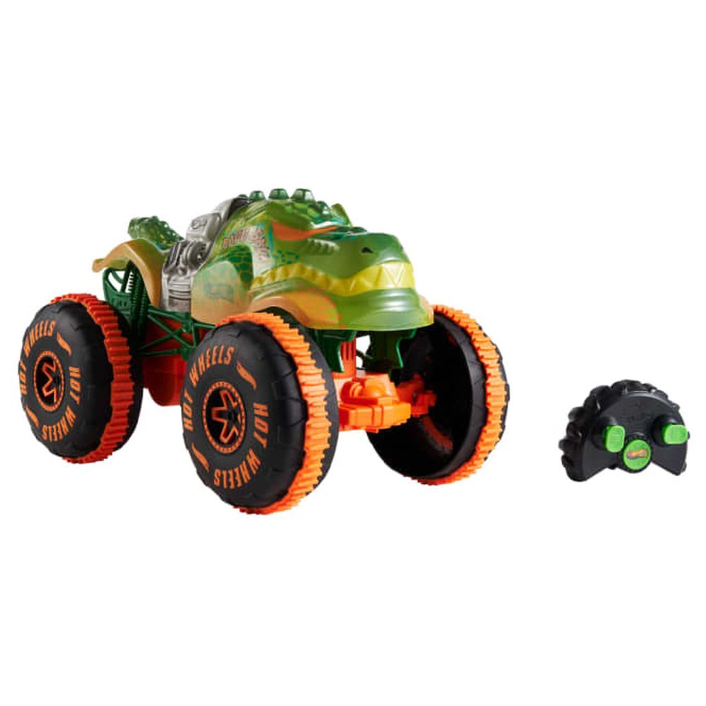 Hot Wheels - R/c 1:15 Monster Trucks Sharks Vs Dinos