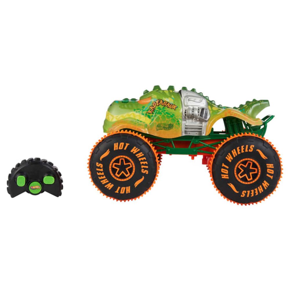 Hot Wheels - R/c 1:15 Monster Trucks Sharks Vs Dinos
