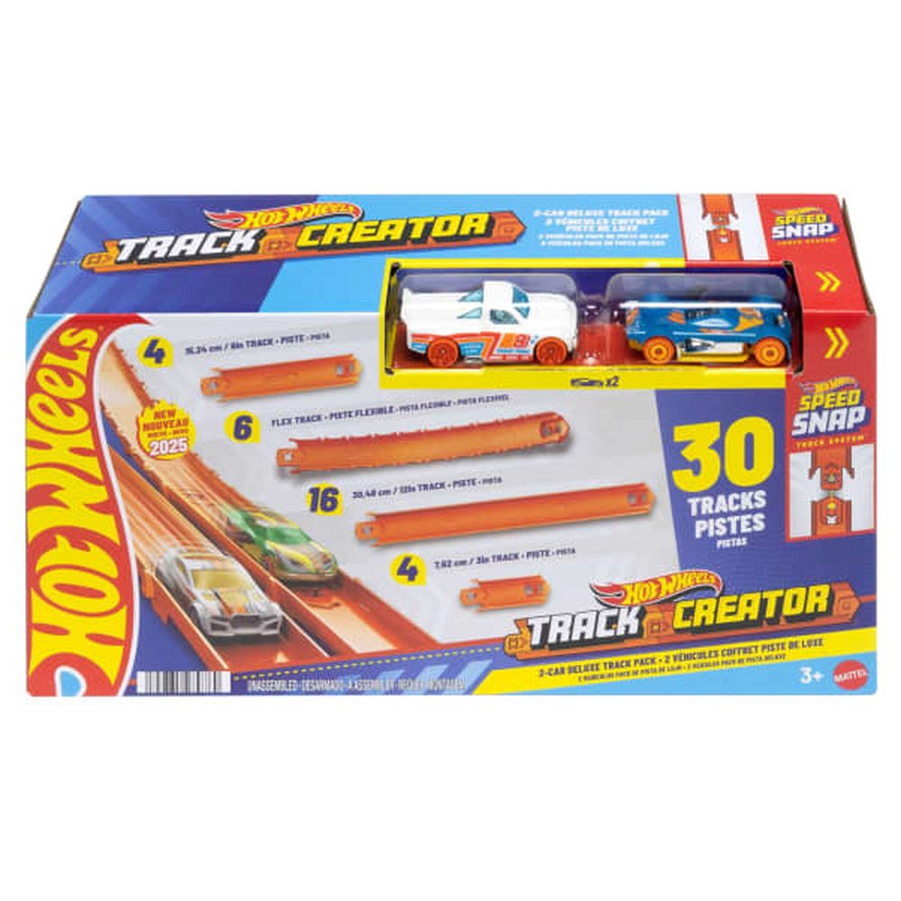 Hot Wheels - Track Creator Super Track Pack + 2 Dcc