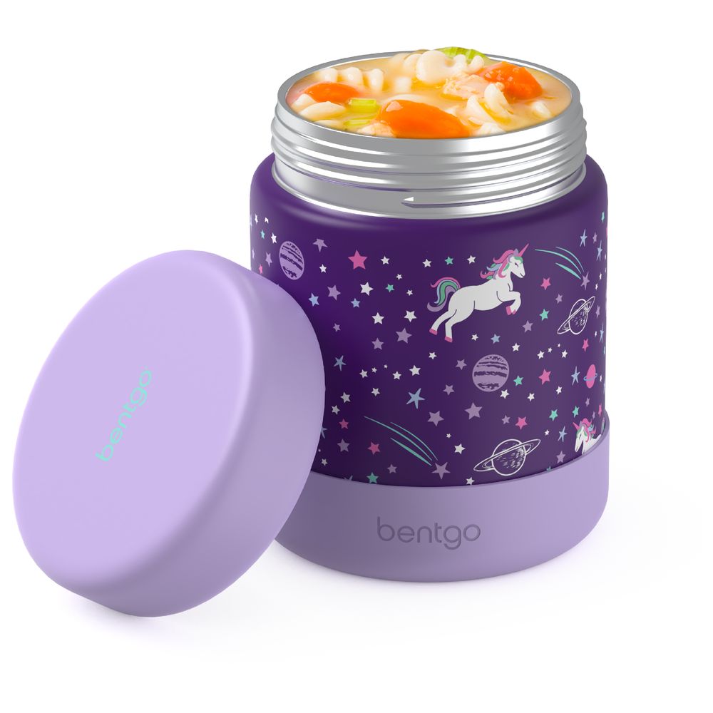 Bentgo - Kids Stainless Steel Food Jars - Unicorn - L - 330 ml