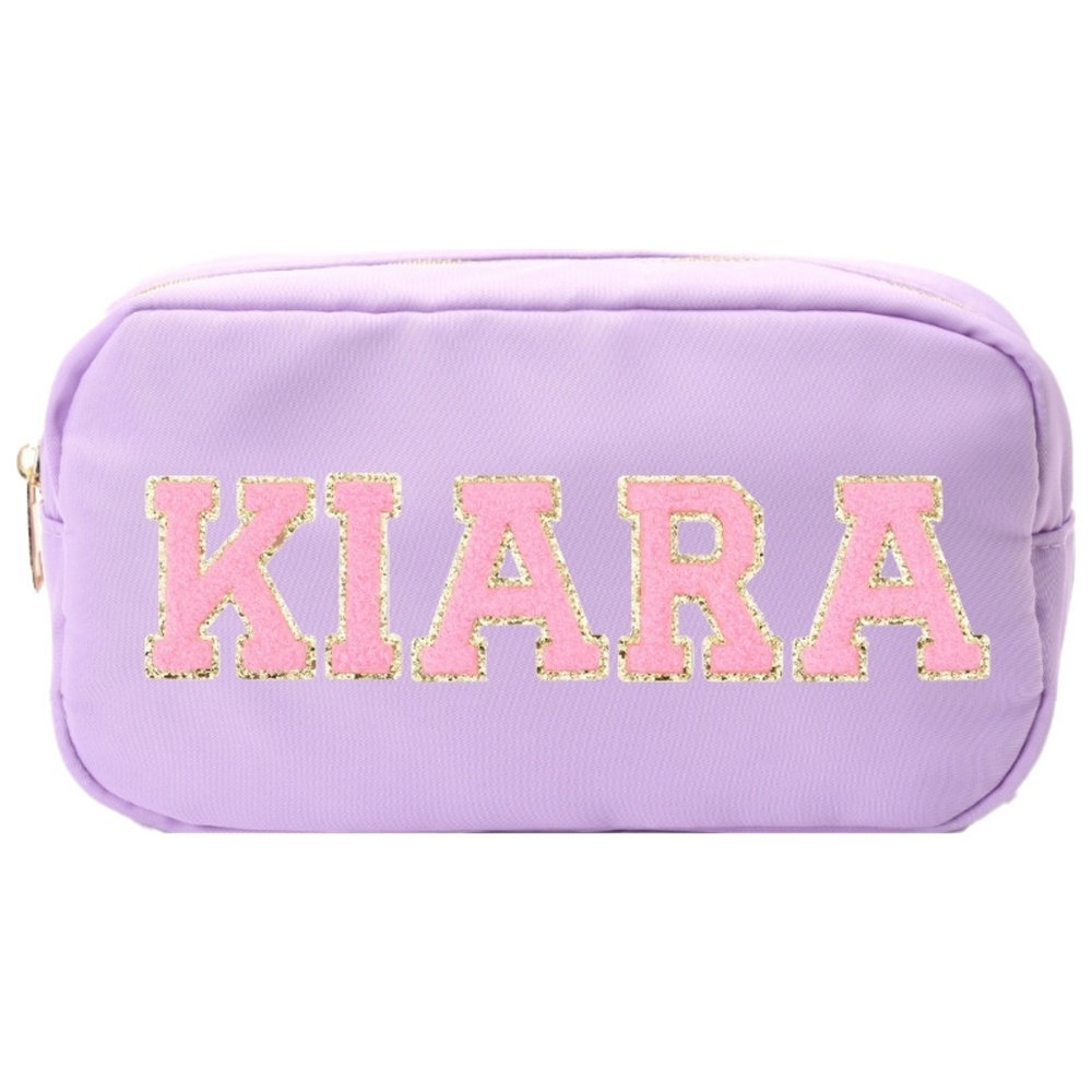 The Happy Tribe - Personalized Medium Pouch - Lilac