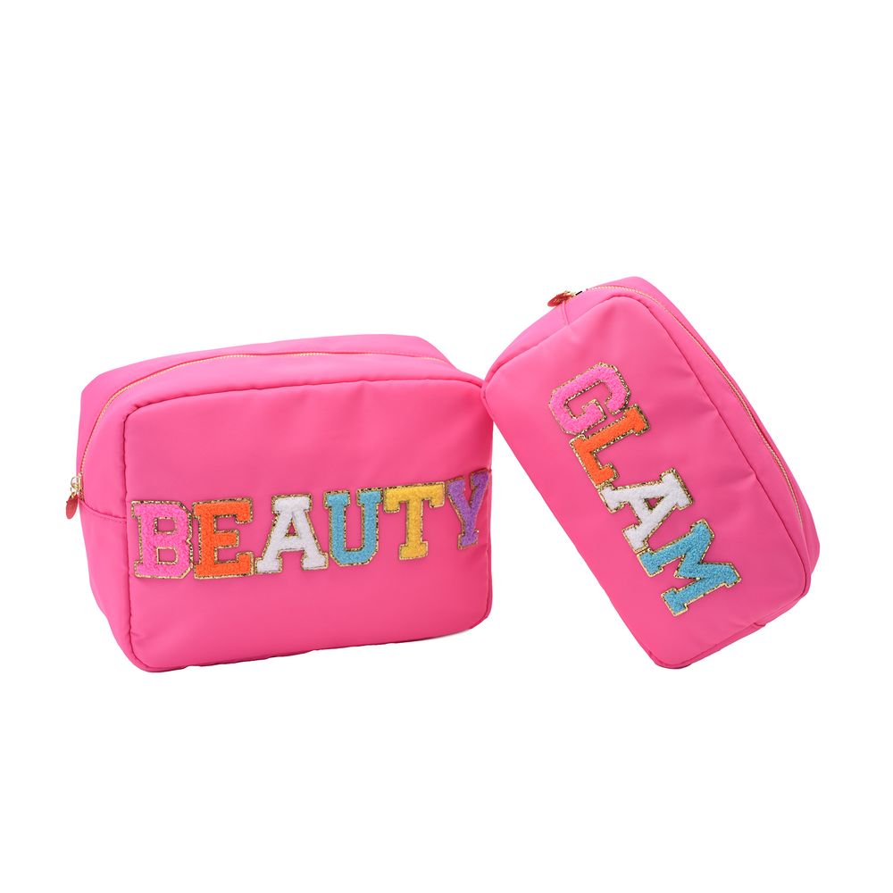 TheHappyTribe - Beauty & Glam Care Bundle - Candy Pink - Medium & Large