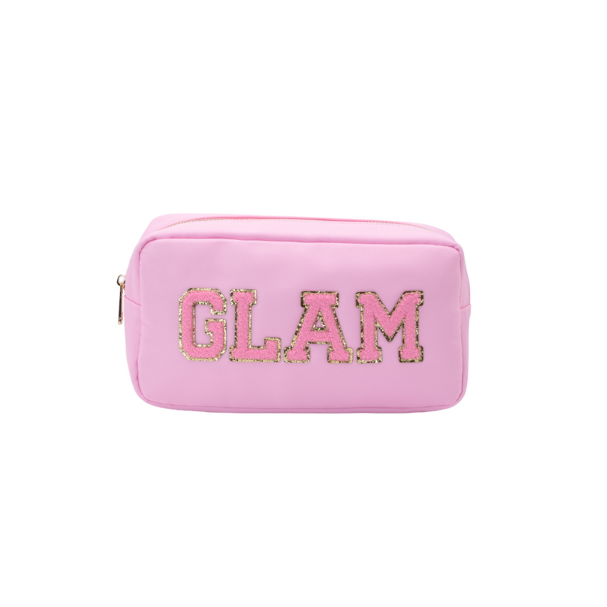 TheHappyTribe - Glam Pouch - Baby Pink - Medium Baby Pink