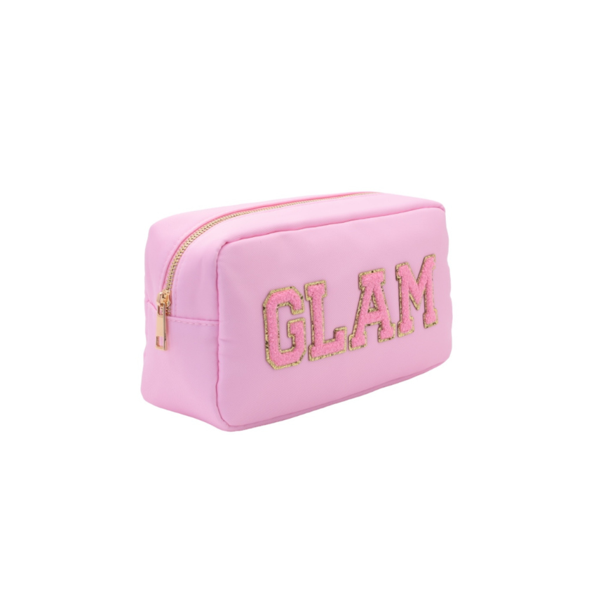 TheHappyTribe - Glam Pouch - Baby Pink - Medium Baby Pink