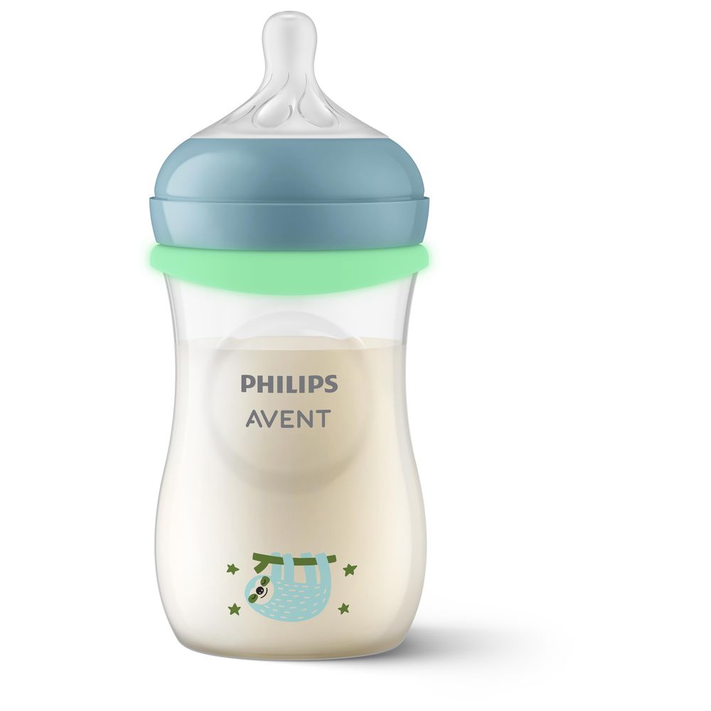 Philips Avent - Natural 3.0 Feeding Bottle - Nighttime - 260 ml