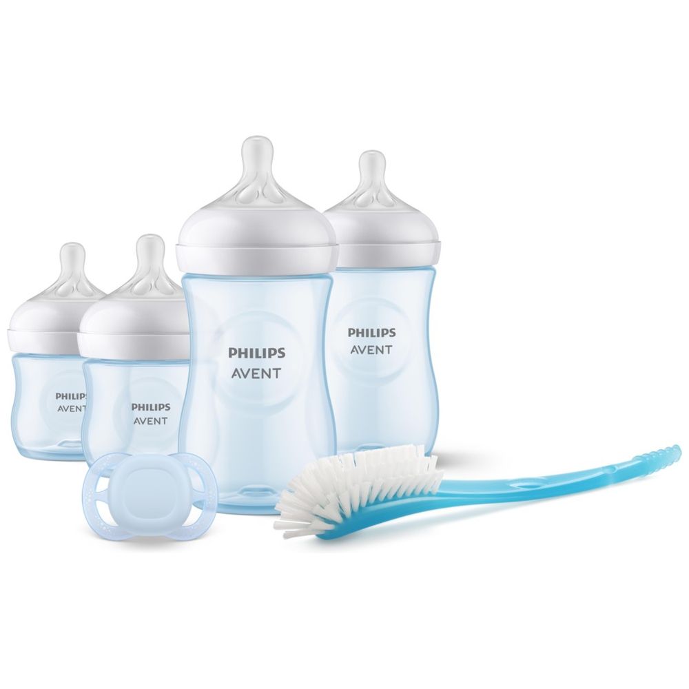 Philips Avent - Natural 3.0 Feeding Newborn Gift Set - 6 Pcs