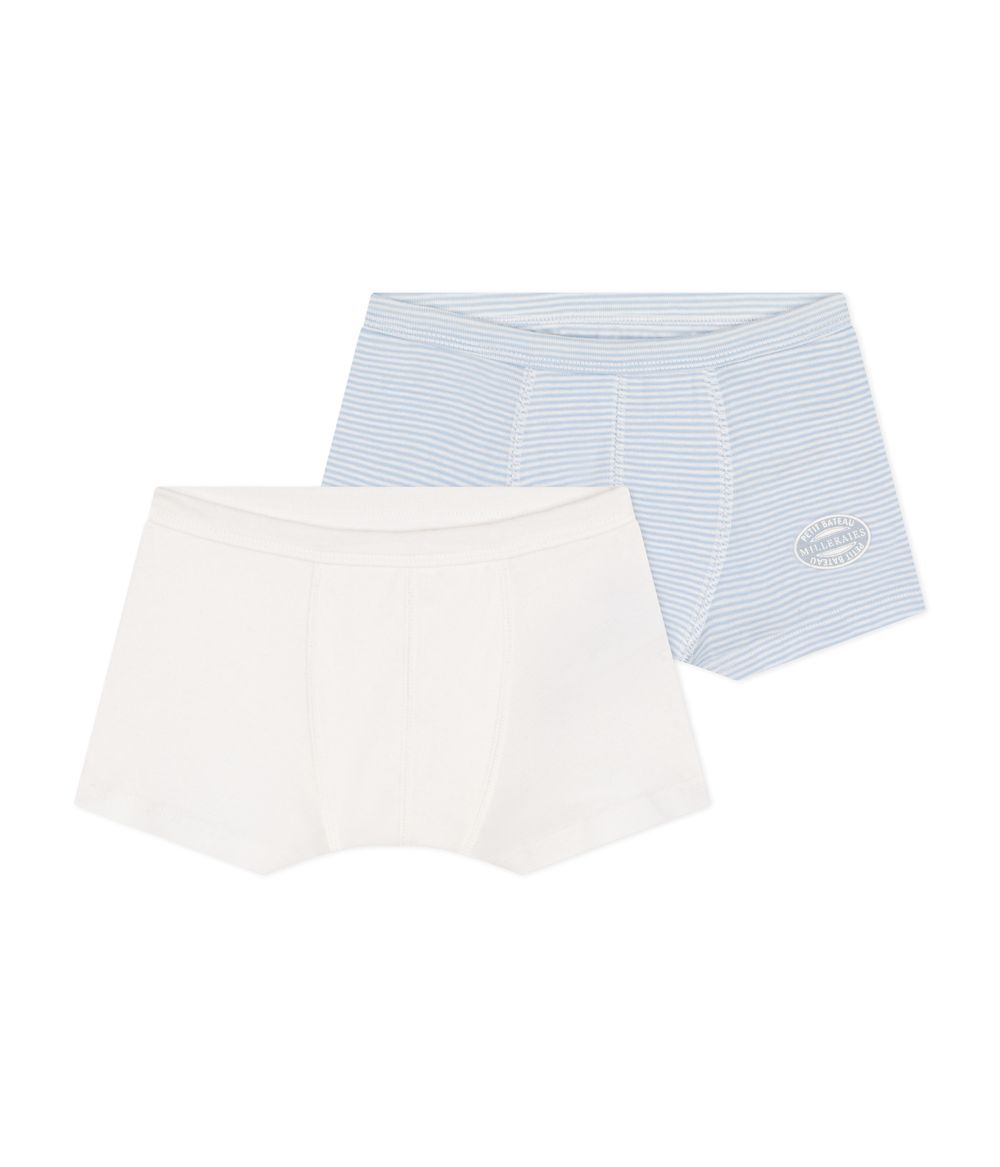 Petit Bateau Cotton Boxers - 2 Pcs
