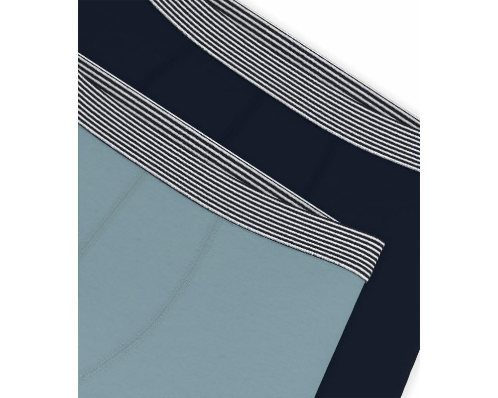 Petit Bateau Boy's Elasticated Boxers - Multicolor - 2 Pcs