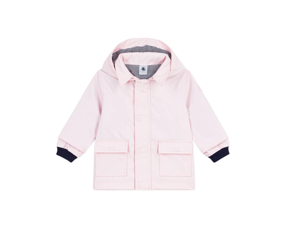 Petit Bateau Baby Girl's Iconic Raincoat - Pink