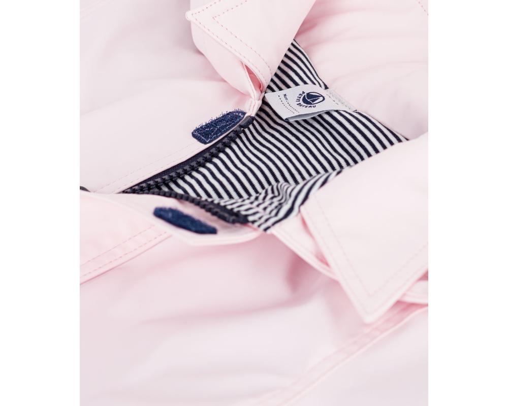 Petit Bateau Baby Girl's Iconic Raincoat - Pink