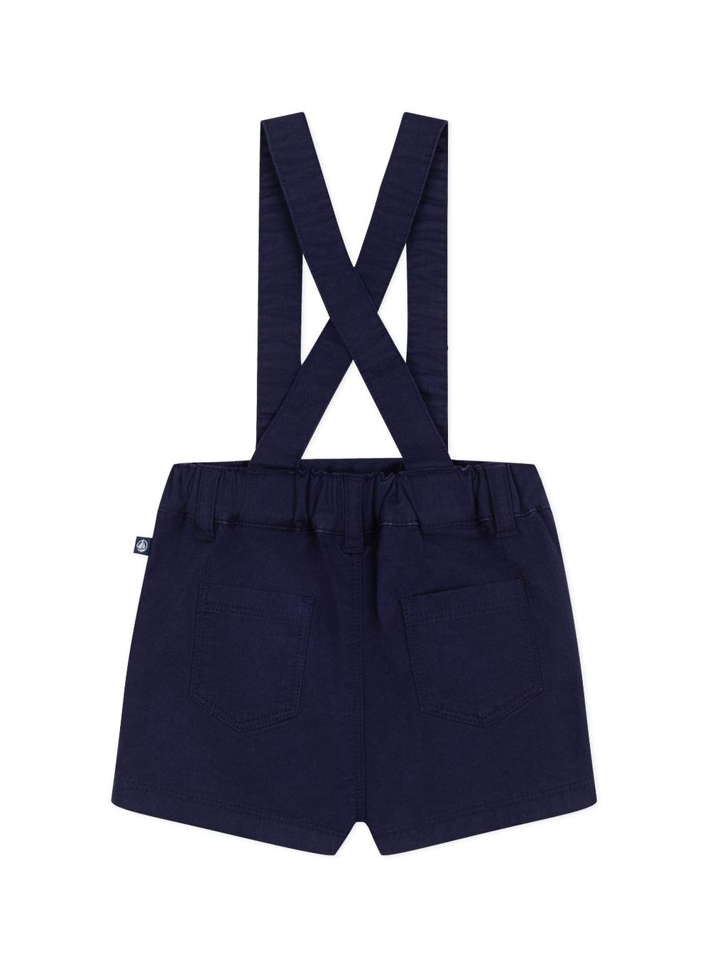 Petit Bateau Babies' Twill Shorts with Straps
