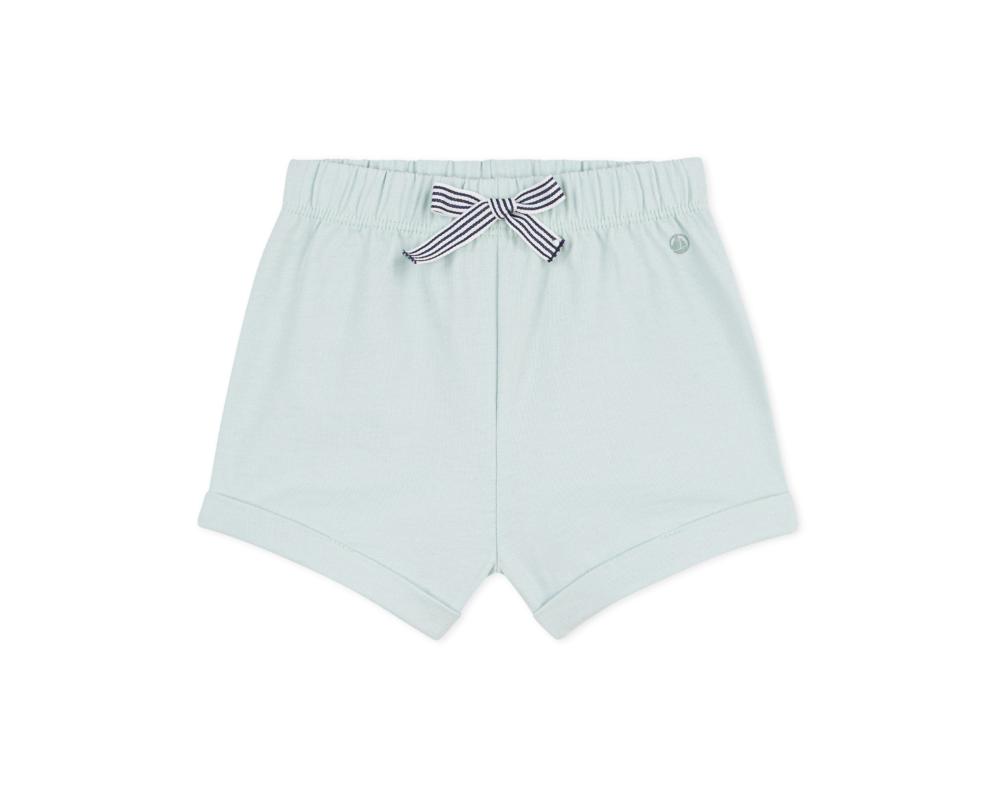 Petit Bateau - Babies Plain Cotton Shorts - Multicolor