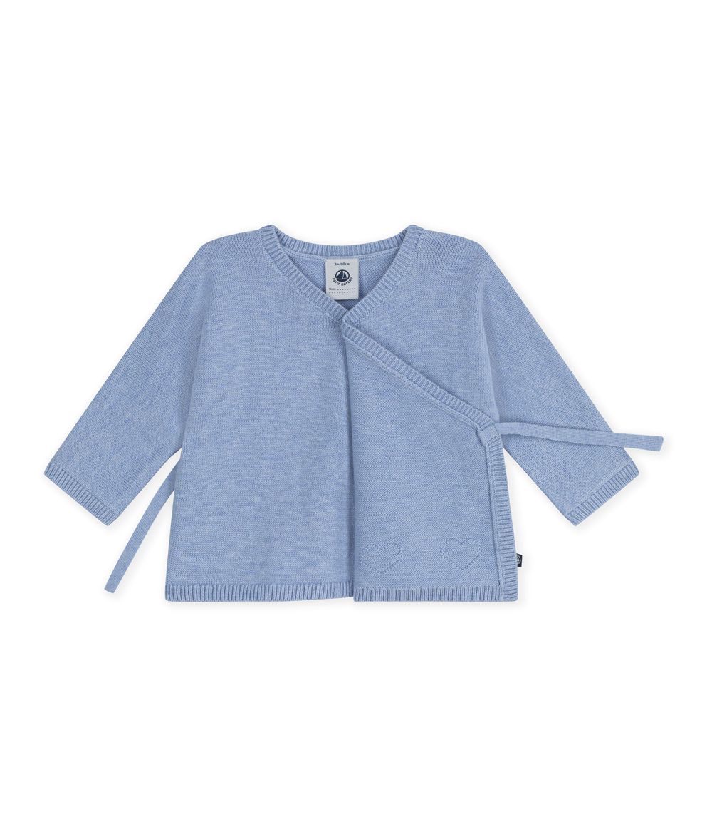 Petit Bateau - Baby's Knitted Wrapover Top