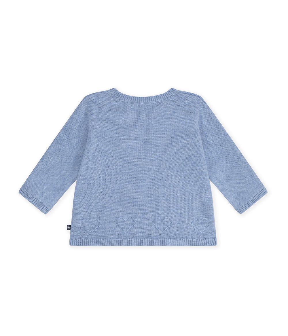Petit Bateau - Baby's Knitted Wrapover Top