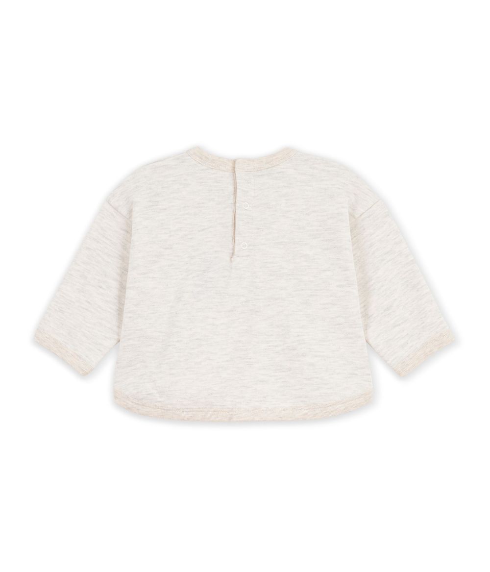Petit Bateau - Boat Design Cotton Sweatshirt - Montelimar Chine