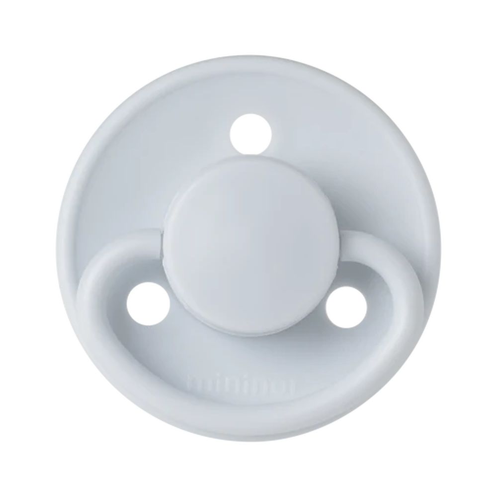 Mininor - Round Latex Pacifier - 12M+