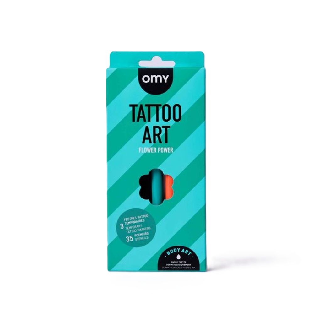 OMY - Tattoo Art - Flower Power