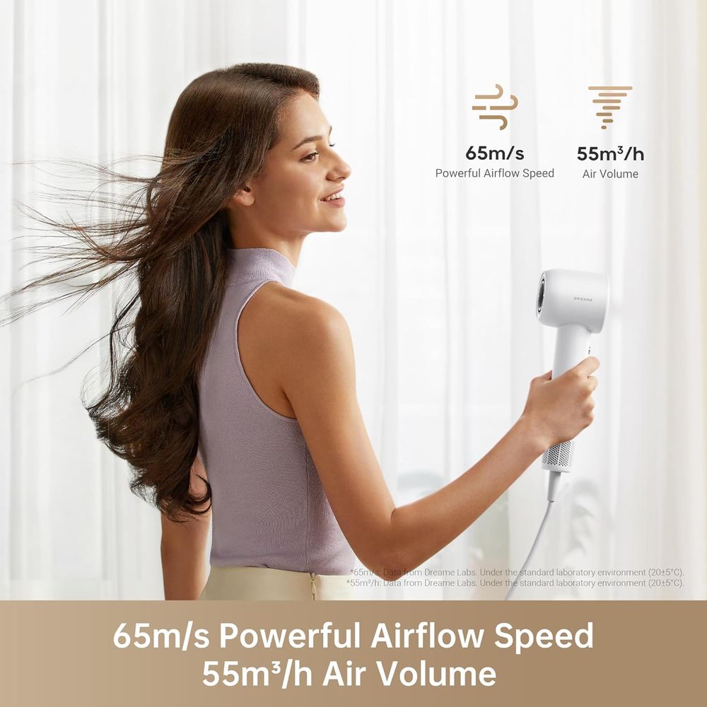 Dreame - Hair Gleam Hair Dryer - Grey