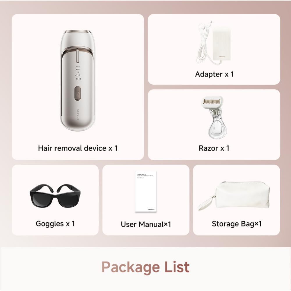 Dreame - Nova IPL Hair Removal Device - Gold