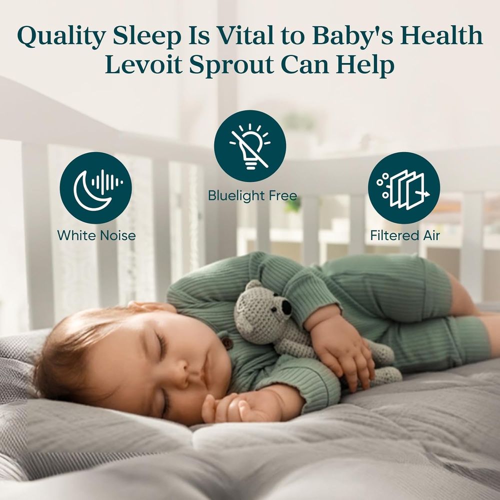 Levoit Sprout Air Purifier For Baby - White