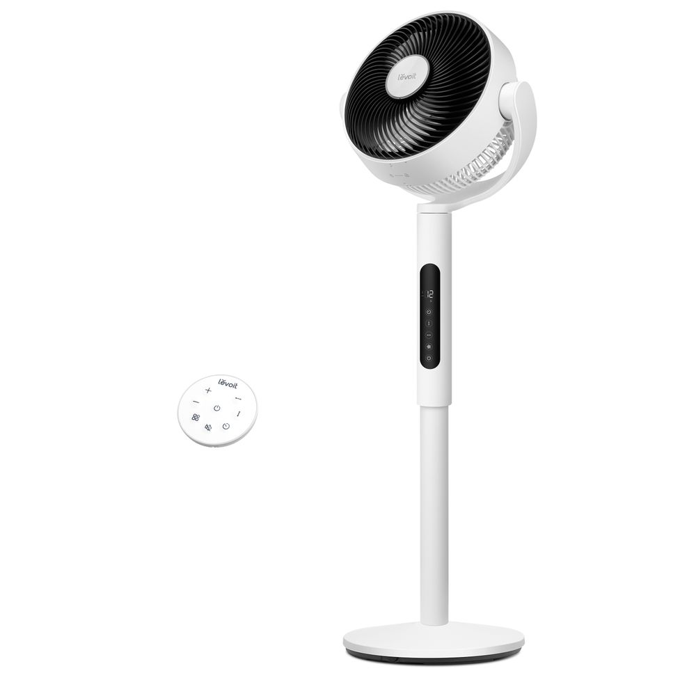 Levoit Pedestal Air Circulator Fan White