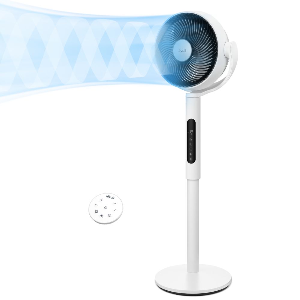 Levoit Pedestal Air Circulator Fan White
