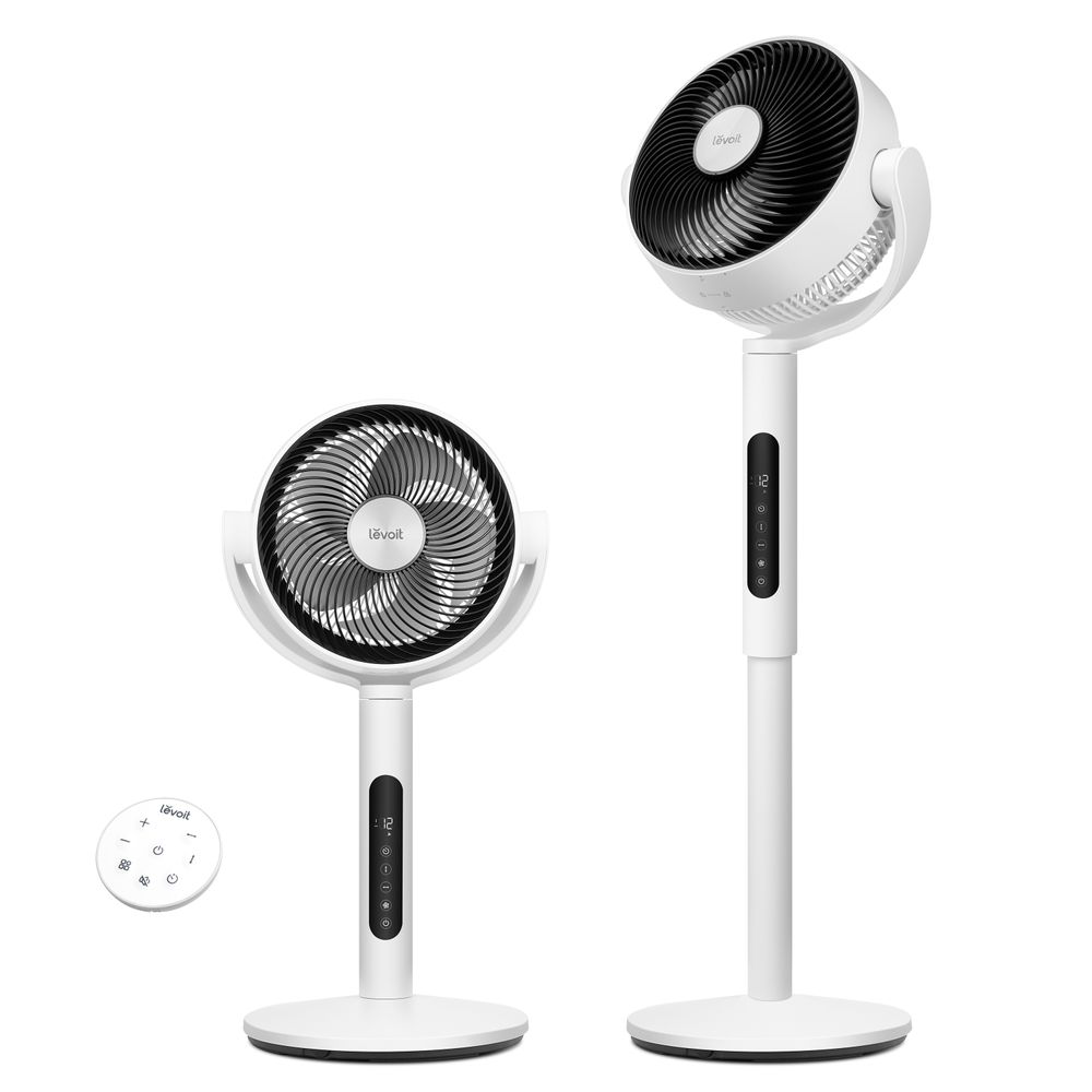 Levoit Pedestal Air Circulator Fan White