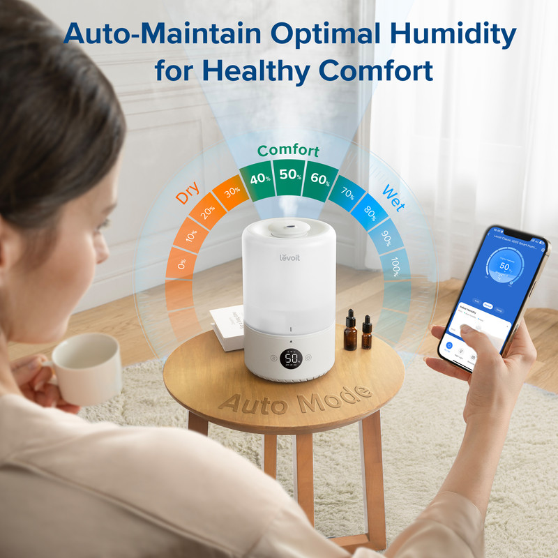 Levoit Smart Control Dual 200S Smart Cool-Mist Humidifier 3L