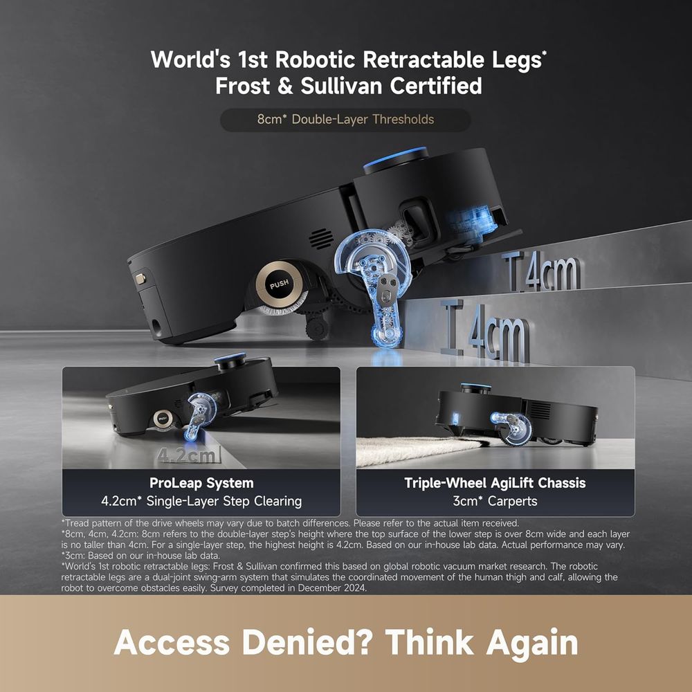 Dreame - Aqua10 Ultra Roller Robot Vacuum Cleaner
