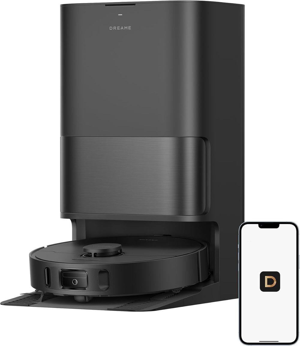 Dreame - D30 Ultra Robot Vacuum And Mop - Black