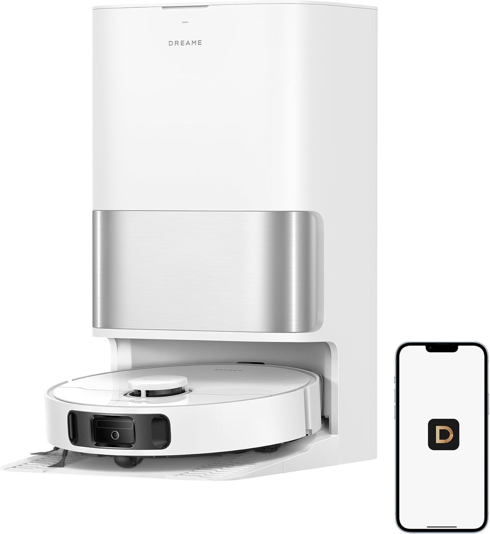 Dreame - Ultra Robot Vacuum And Mop - White