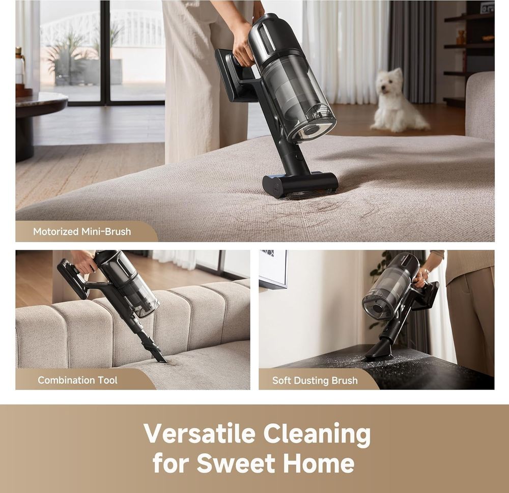 Dreame Cordless Stick Vacuum Cleaner R20 Ultra Black