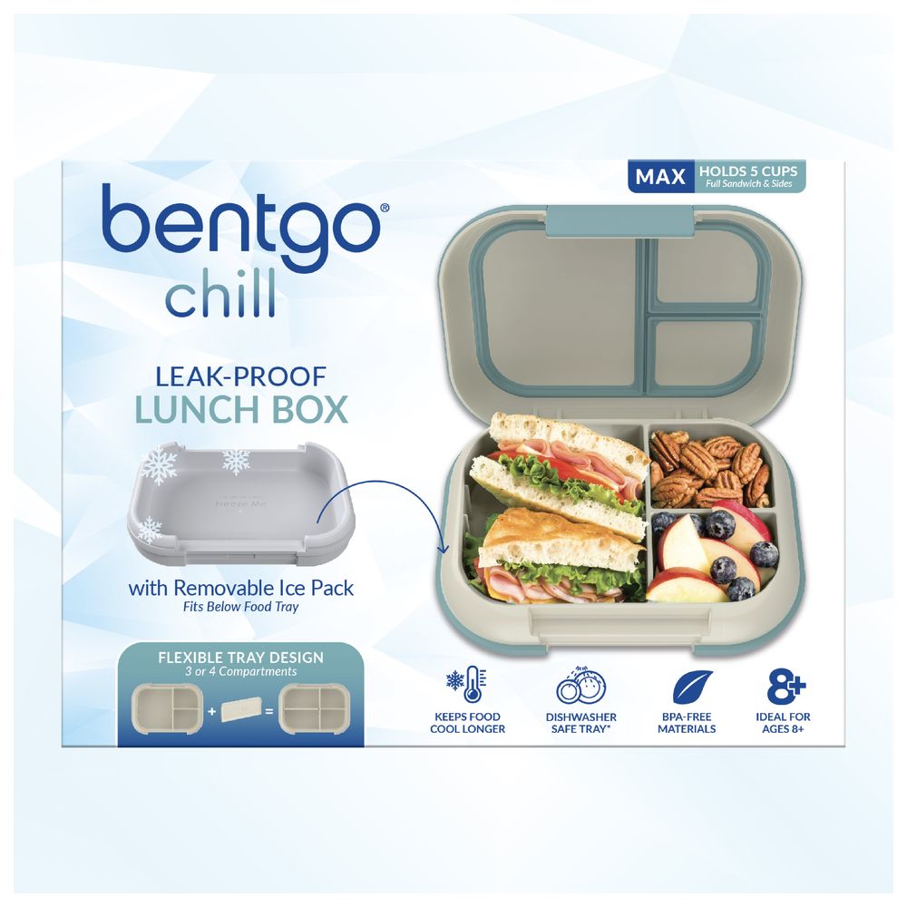 Bentgo - Chill 3/4 Compartment Leak Proof Max Lunchbox