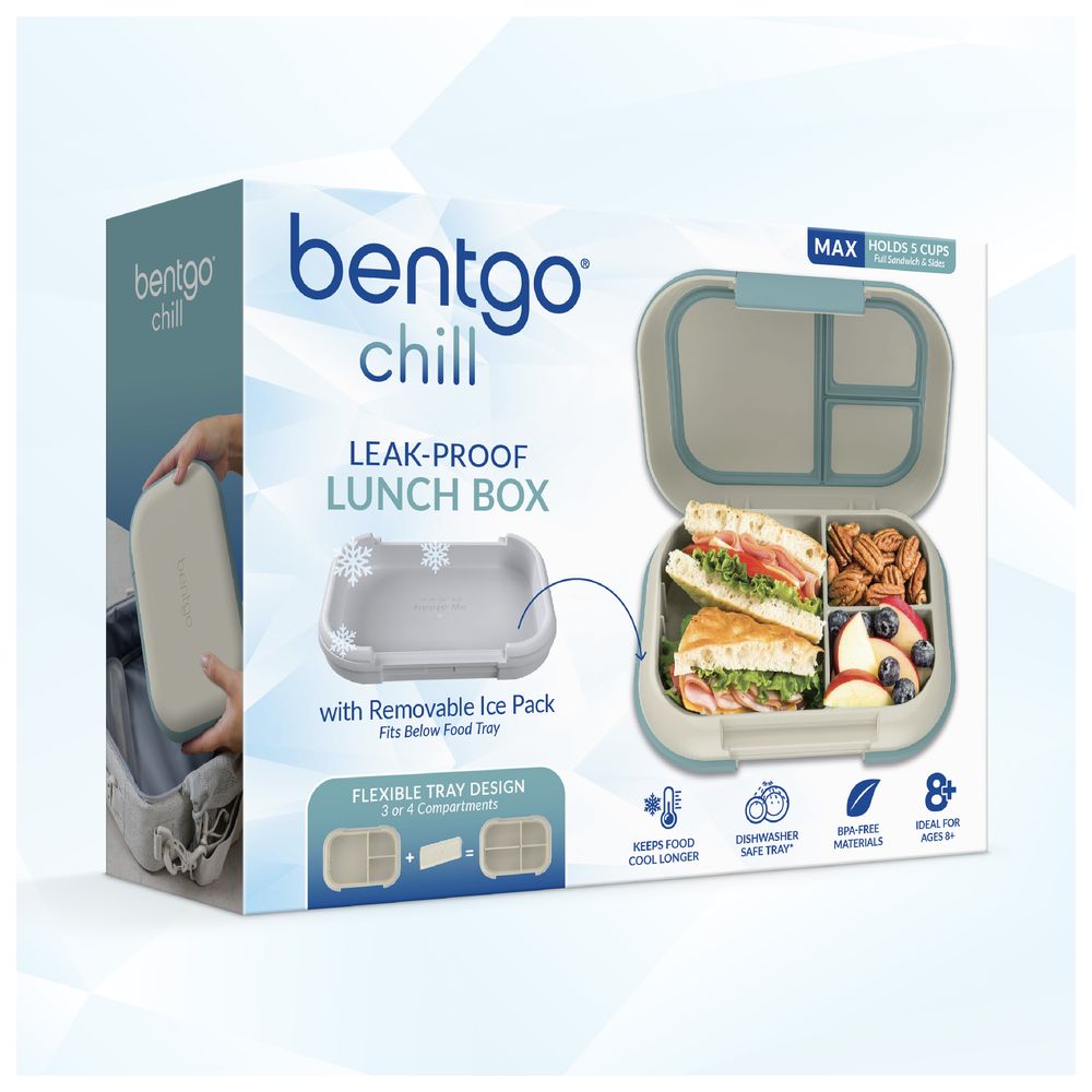 Bentgo - Chill 3/4 Compartment Leak Proof Max Lunchbox