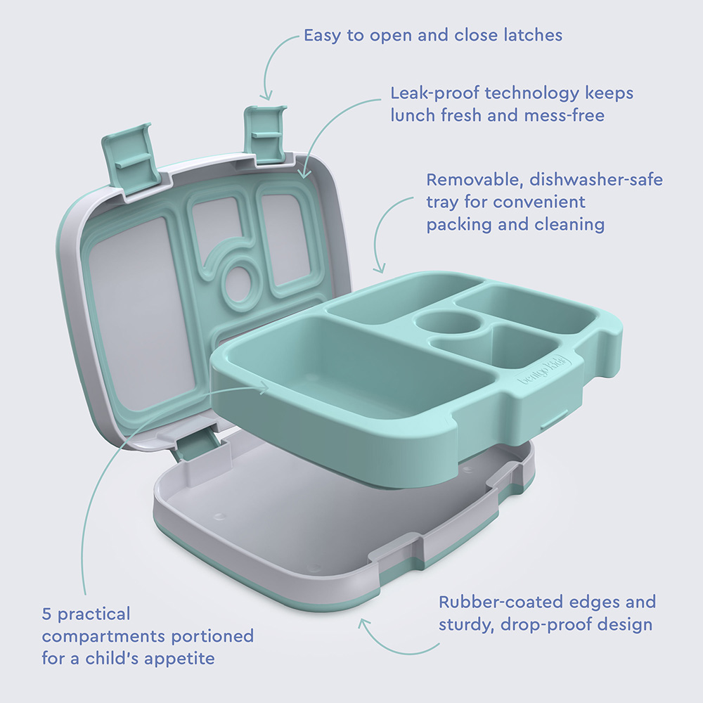 Bentgo - Kids Prints 5 Compartment Lunchbox - Sea Life