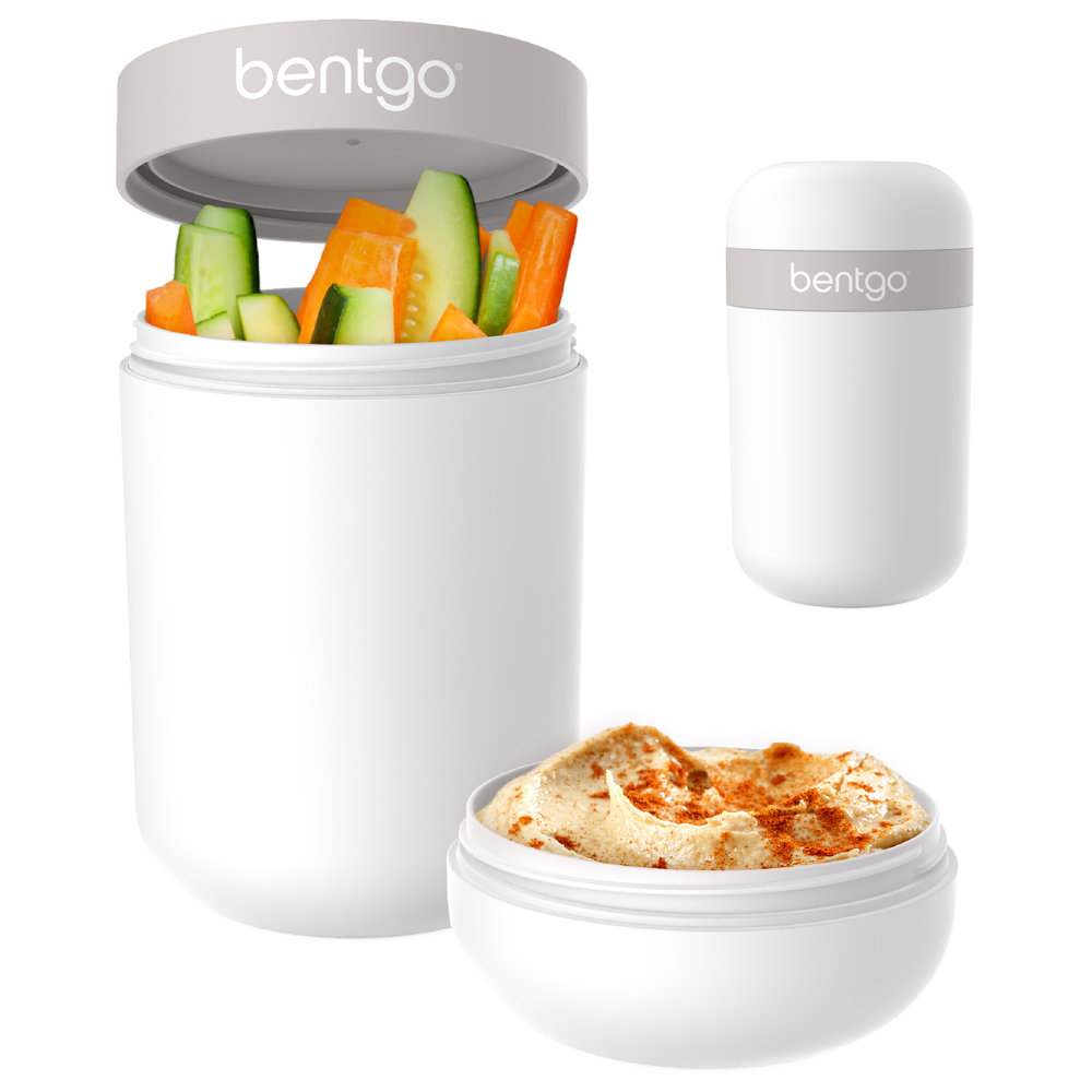 Bentgo - 2 Compartment Snack Cup - White