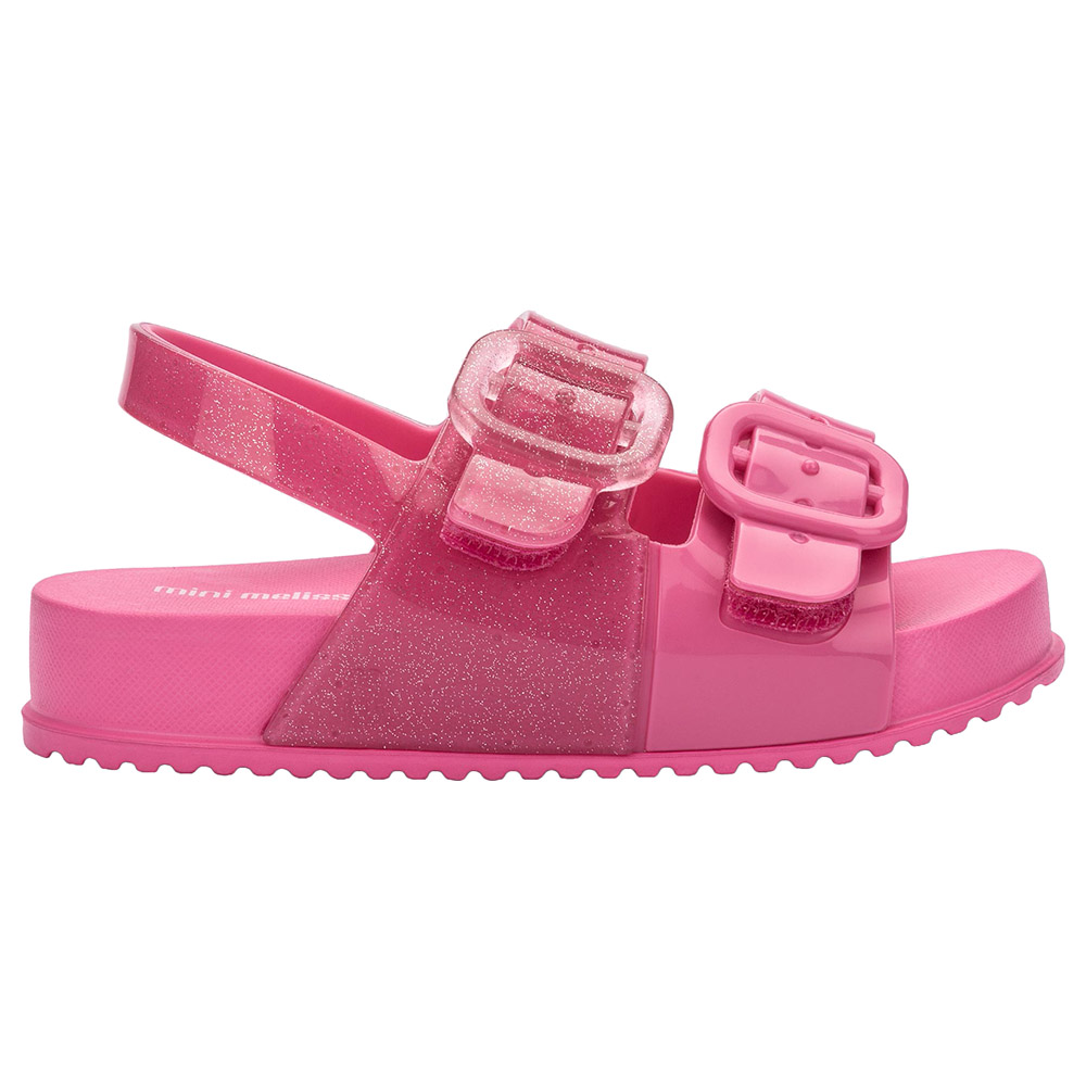 Mini Melissa - Cozy Sandal - Glitter Pink