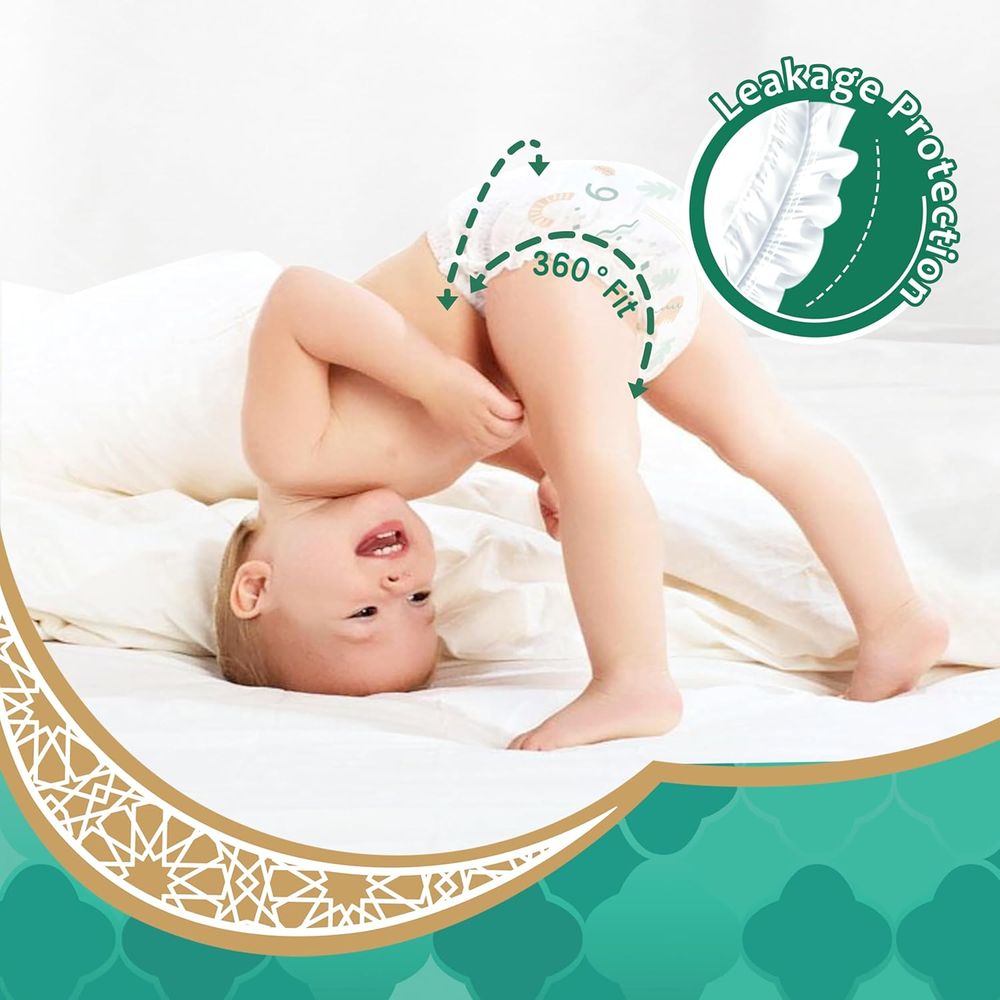 ماكوكو – حفاضات كِلوت بروكير القطنية مع مناديل مبللة للأطفال – 60 حفاض