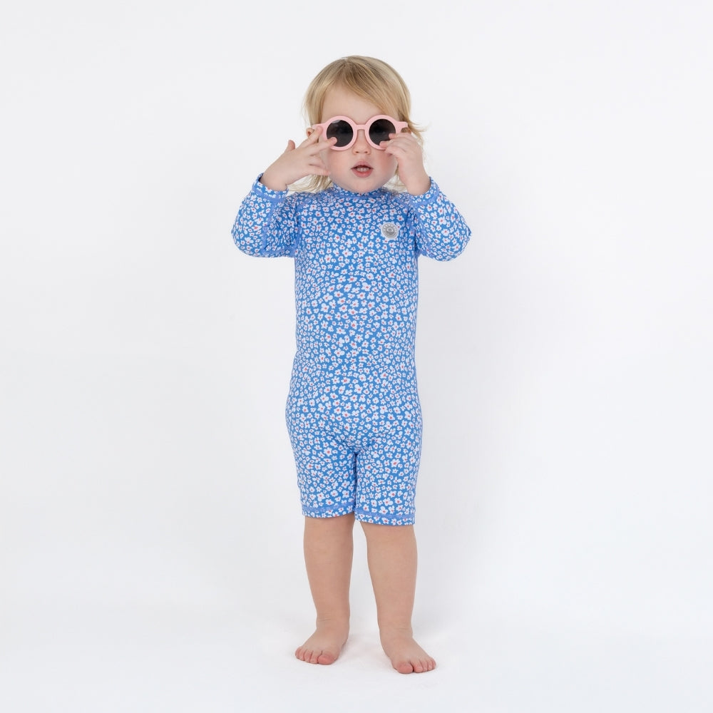 Badawii Beachwear Baby Swimsuit Garden - Blue