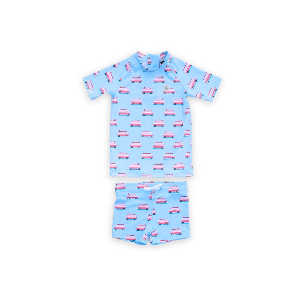 Badawii Beachwear Baby Swimsuit for Boys Beach Vans