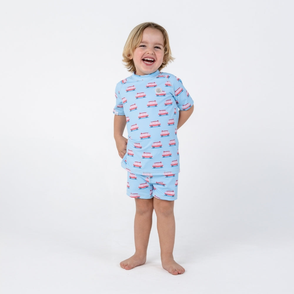 Badawii Beachwear Baby Swimsuit for Boys Beach Vans