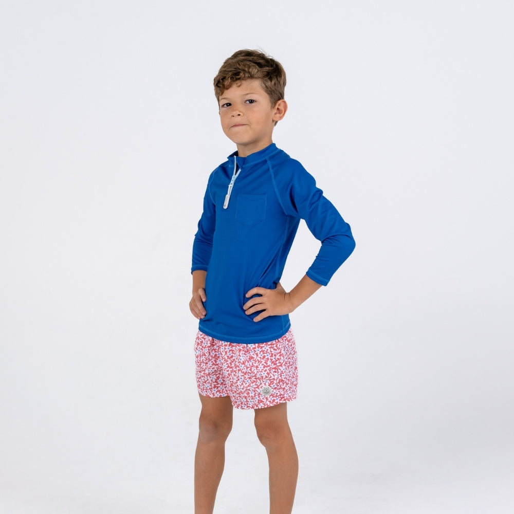 Badawii Beachwear Boy UV T-Shirt Deep - Blue