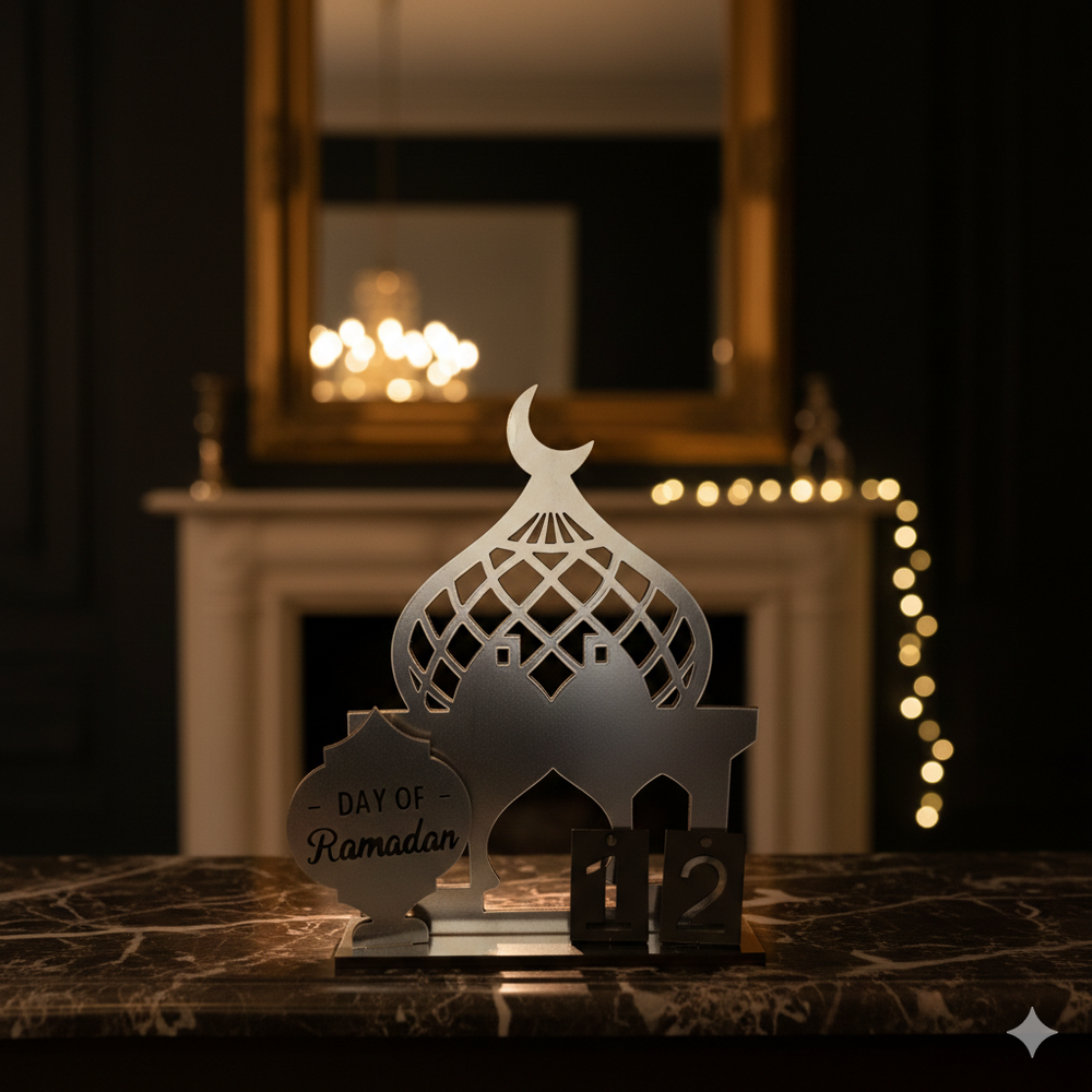 Mindset - Ramadan Calendar - Silver/Black