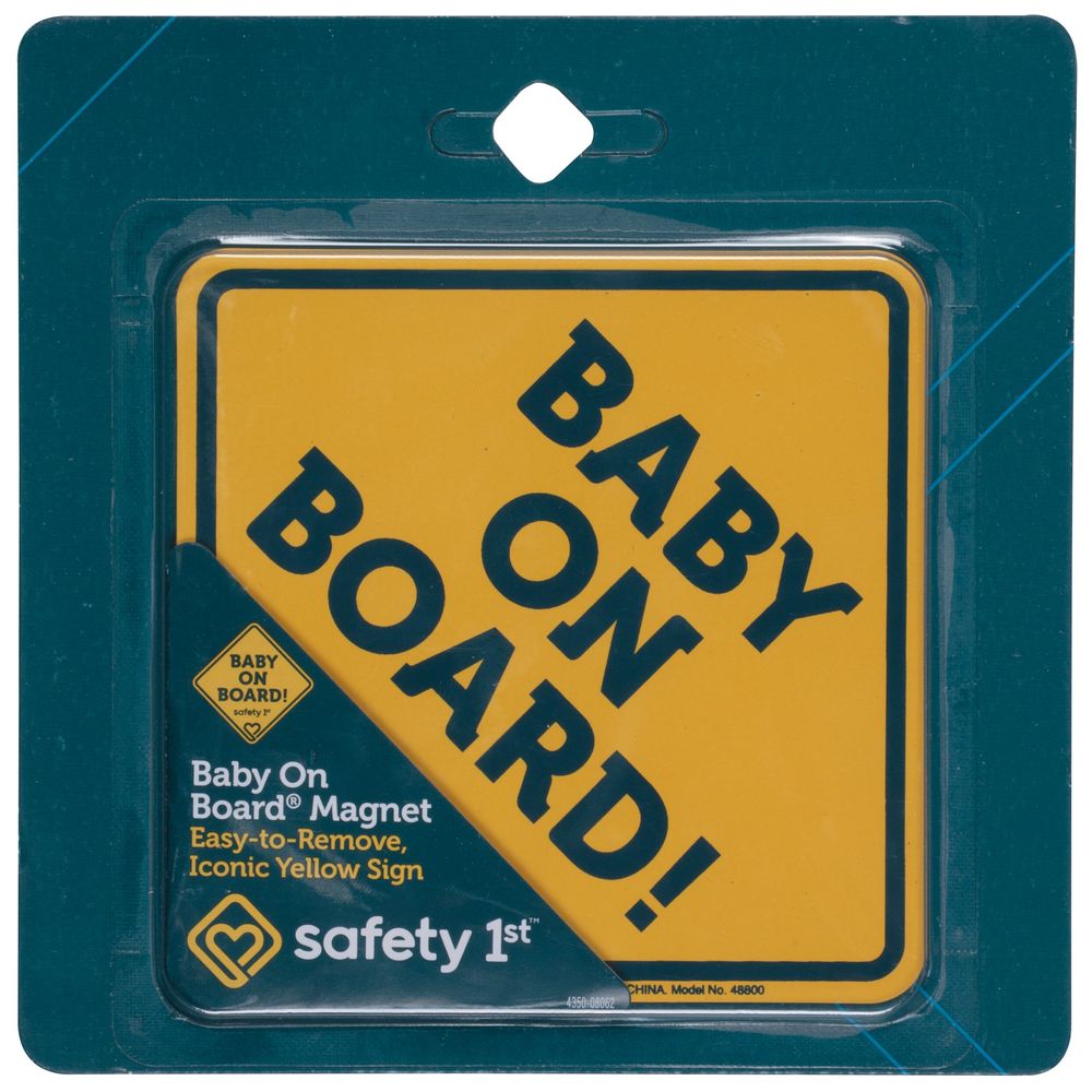 Safety 1st - Baby On Board Sign Magnet