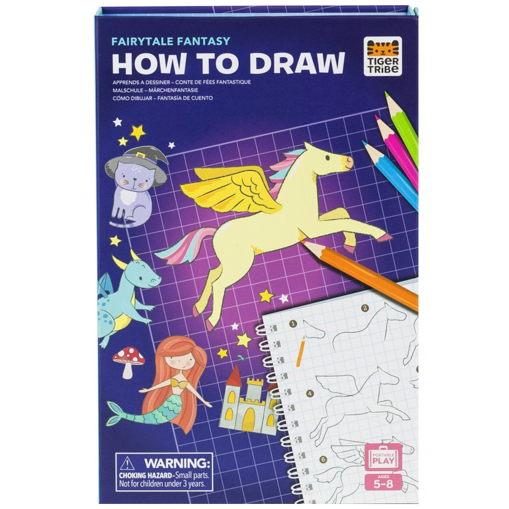 Tiger Tribe - All-In-One How To Draw Activity Kit - Fairytale Fantasy