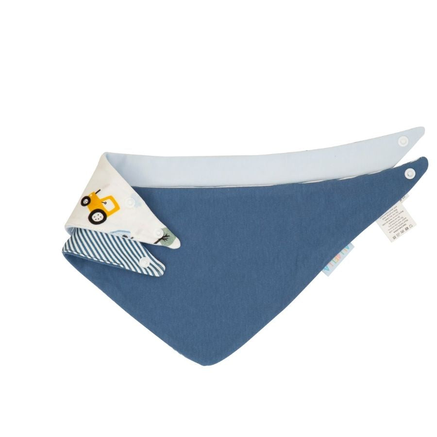 All4Ella - Reversible Bandana Bibs - Barnyard - 2 Pcs