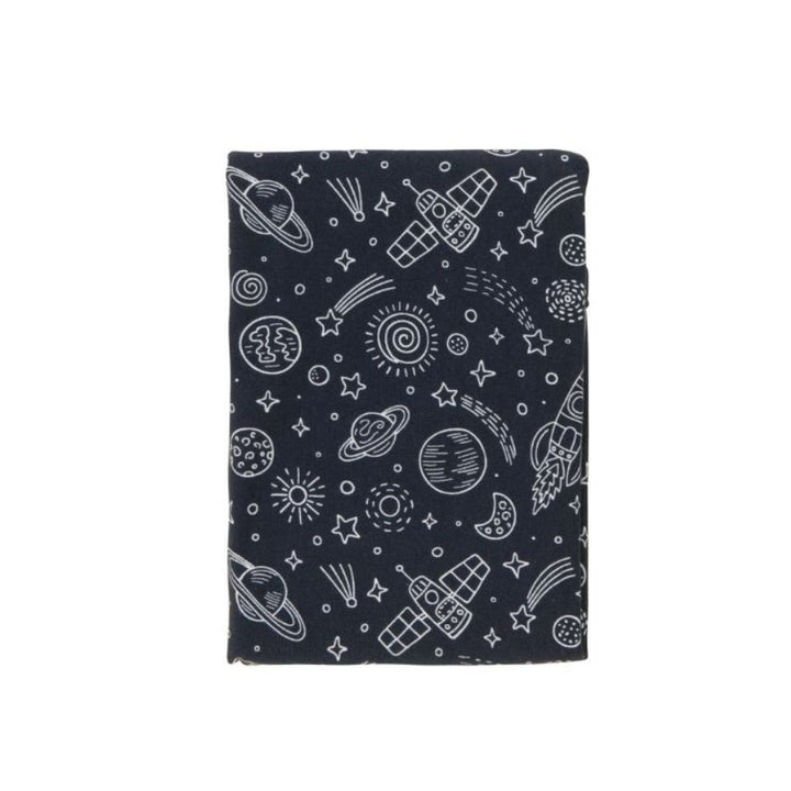 All4ella - Jersey Swaddle & Beanie Set - Outer Space