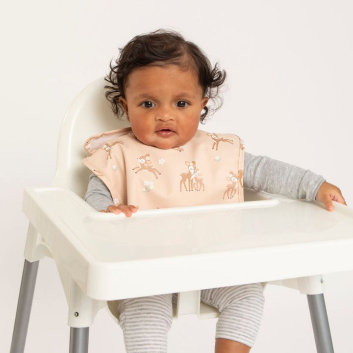 All4ella - Recycled Pouch Bib - Fawn