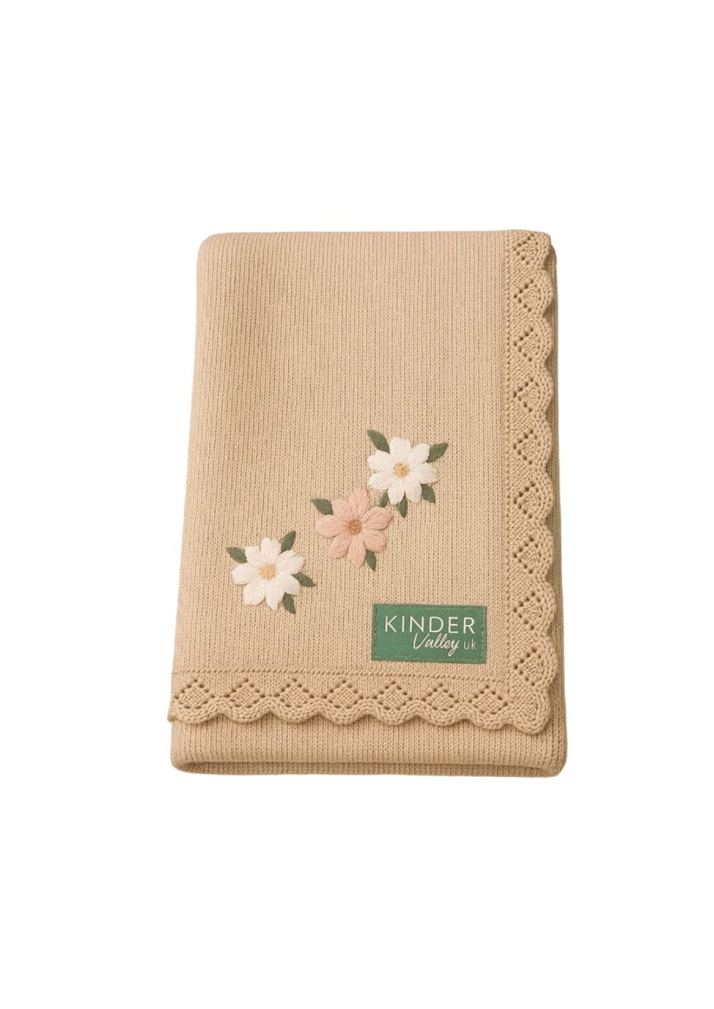 Kinder Valley - PetalLoom Cotton Knitted Blanket